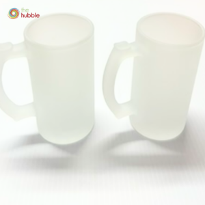 Frosted Beer Mugs (White)